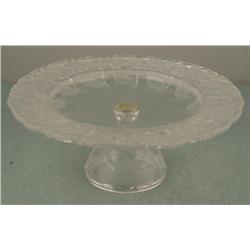 Wiebolts Vintage Glass Dessert Serving Dish In Box