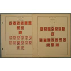 41 US Postage stamps 1 Cent to 5 Dollars 1917-1936