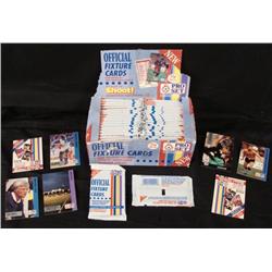 Pro Set UK Football Soccer Cards 1990-91 Box 45 Packs