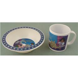 Disney Prototype Proof Hunchback Blue Mug Bowl