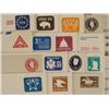 Image 2 : 60+ Unused US Postal Envelopes w/ Printed Stamps 1960s