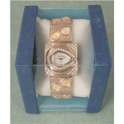 Parizian Milan Rose Tone Ladies Watch Teardrop Shapes