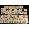 Image 1 : 50 U.S. First Day Covers FDC Plate Blocks 1947-79