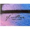 Image 3 : GL Smothers Original Mixed Media Abstract Art Framed