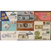 Image 2 : 44 Painted FDC Covers Numismatic Convention Stamps
