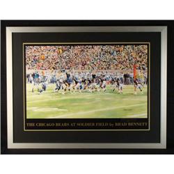 Chicago Bears 1985 Soldier Field Art Print Brad Bennett