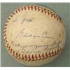 Image 1 : George Case Signed Baseball Washington Senators