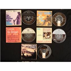 5 Reel to Reel 4 Track Tapes: Big Band, Jazz, Pop