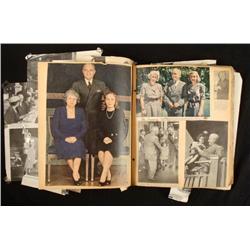 Harry Truman Political Scrapbook Old Newspaper,Magazine