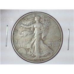 1937 WALKING LIBERTY HALF DOLLAR