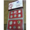 Image 2 : 2001 US SILVER PROOF SET