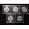 Image 1 : 5 1964 KENNEDY HALF DOLLARS