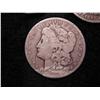 Image 4 : 3 MORGAN DOLLARS-2 1890CC, 1891CC (ONE MONEY)