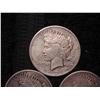 Image 2 : 3 PEACE DOLLARS 1921