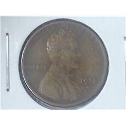 1912-S LINCOLN CENT (FINE)