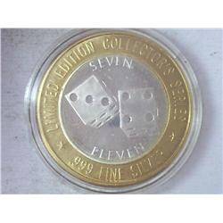 CASINO ST. CHARLES CASINO $10 SILVER TOKEN (UNC)