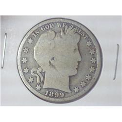 1899 BARBER HALF DOLLAR