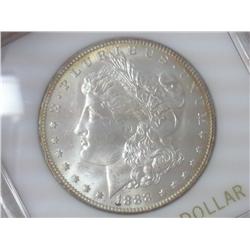 1888-O MORGAN SILVER DOLLAR (AU)