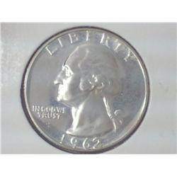 1962 WASHINGTON QUARTER (PROOF)