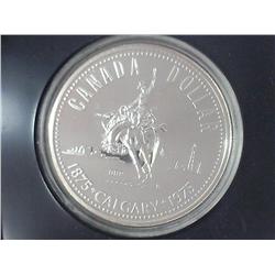 1975 CANADA CALGERY $ (SPECIMEN) .3750 OZ. ASW