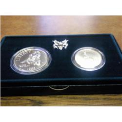 1995 CIVIL WAR 2 COIN SET (UNC)