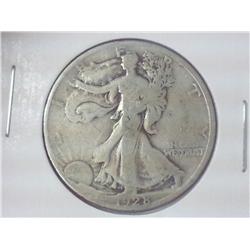 1928-S WALKING LIBERTY HALF DOLLAR