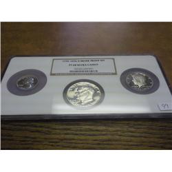 1976-S US SILVER PROOF SET NGC PF68 ULTRA CAMEO