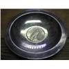 Image 1 : STERLING SILVER BOWL WITH 1923 PEACE SILVER DOLLAR