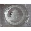 Image 1 : 2005 CHINA 10 YUAN SILVER PANDA COIN (UNC)