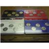 Image 1 : 4-1999 STATE QUARTER SETS (AS SHOWN) (UNC)