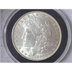1890 MORGAN SILVER DOLLAR (UNC)
