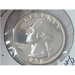 1956 WASHINGTON QUARTER (PROOF)