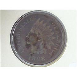 1898 INDIAN HEAD CENT (VF)
