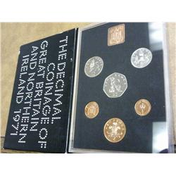 1971 GREAT BRITAIN AND NORTHERN IRELAND PROOF SET