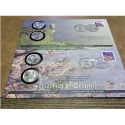 2 US MINT FDC'S QUARTERS