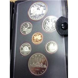1981 CANADA DOUBLE DOLLAR PROOF SET