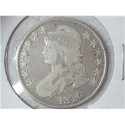 1826 BUST HALF DOLLAR