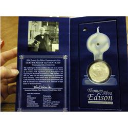 2004 US MINT EDISON COMMEMORATIVE SET (UNC)