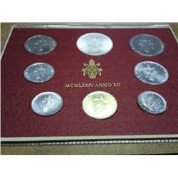 1974 VATICAN UNC MINT SET