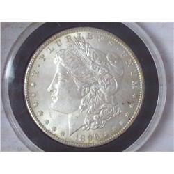 1896 MORGAN SILVER DOLLAR (AU)