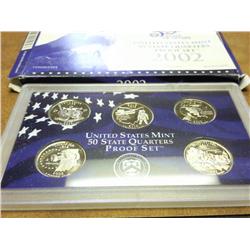 2002 US 50 STATE QUARTERS PROOF SET
