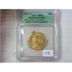 2007-P MADISON $ ICG MS67