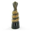 Image 2 : RARE Water Buffalo Horn Scrimshaw Python (CLB-442)