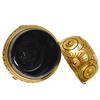 Image 2 : Heavy Gilded Burmese Laquerware Owl Canister (CLB-463)