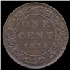 Image 2 : 1895 Canada Cent Unc MS65+ Red BN (COI-7722)