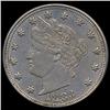 Image 1 : 1883 Liberty NC 5c BU MS63 ERROR (COI-7779)