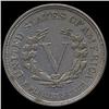 Image 2 : 1883 Liberty NC 5c BU MS63 ERROR (COI-7779)