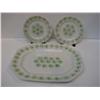 Image 1 : Three Pcs of Stick Spatter with Green Wheel Pattern