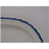 Image 2 : Oval Shaped Blue Feather Edge Platter