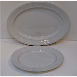 Pair of Platters: Columbia Shape and Sydenham Shape